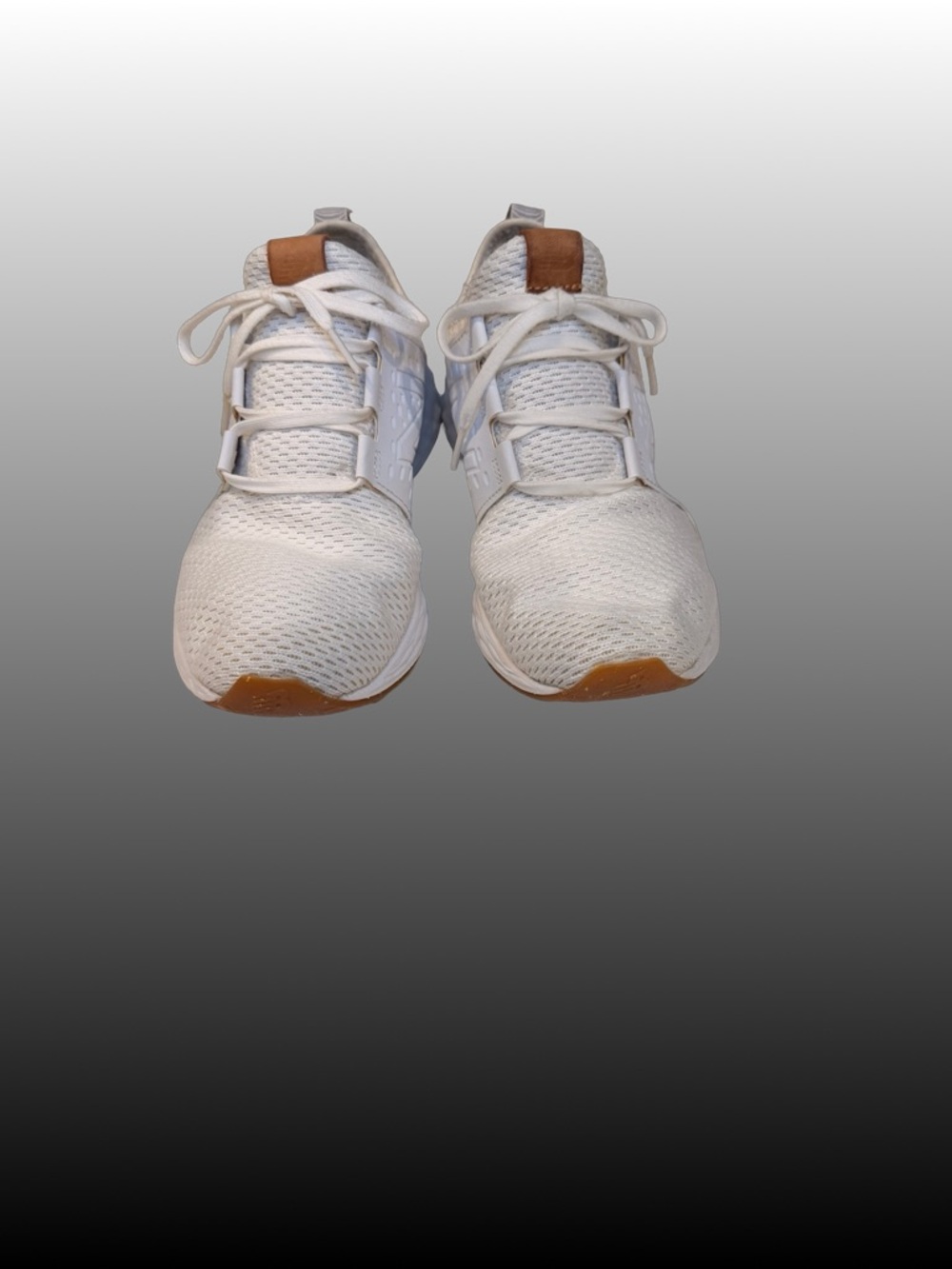 New Balance Fresh Foam CruzV1 Reissue White Gum Casual Comfy Sneaker Womens 9.5 - Picture 2 of 8